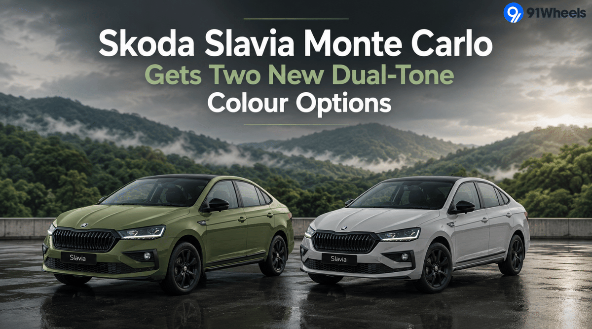 Skoda Slavia Monte Carlo Gets Two New Dual-Tone Colour Options Skoda Slavia Monte Carlo Gets Two New Dual-Tone Colour Options